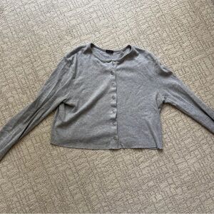 Brandy Melville Gray Long Sleeve Shirt